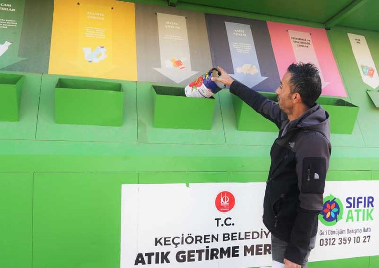 Keçiören Belediyesi'nden geri dönüşüme büyük katkı - Resim : 3