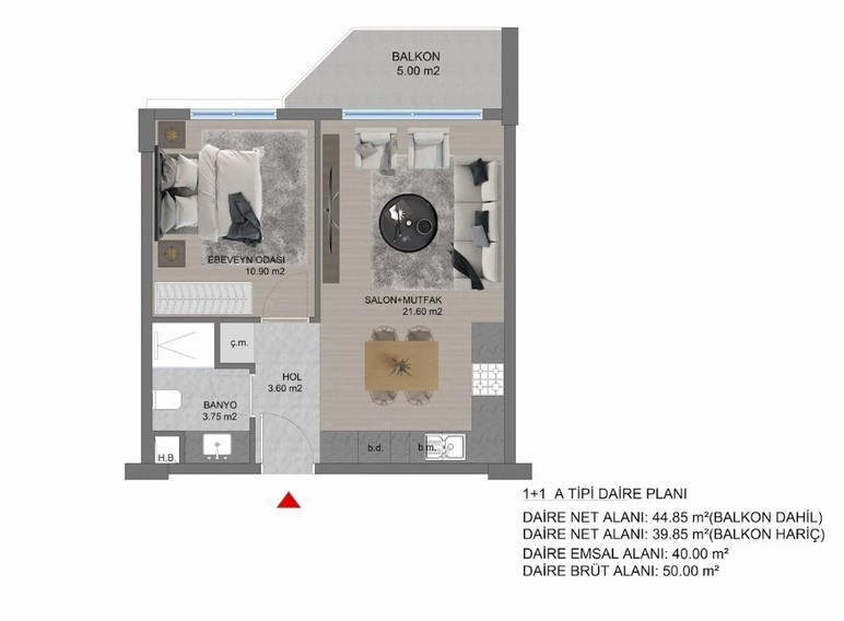 TRinvest'in Park Akdeniz Projesi lüks, modern ve ayrıcalıklı bir yaşam sunuyor! - Resim : 2
