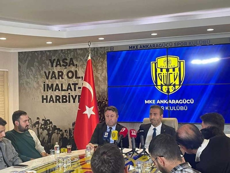 Ankaragücü Başkanı Gazi Ercüment Tekin 'Ankaragücü bu şehrin üvey evladı değil' - Resim : 2