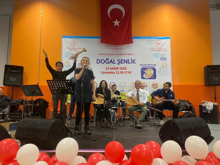 Bilkent Şehir Hastanesi'nde normal doğum etkinliği düzenlendi - Resim : 2