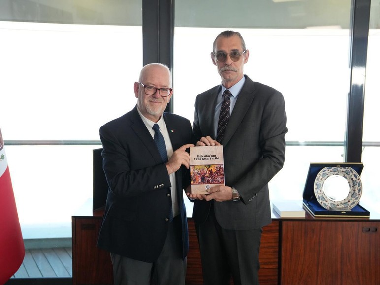 Etimesgut Belediye Başkanı Beşikcioğlu Meksika Büyükelçisini ziyaret etti - Resim : 2