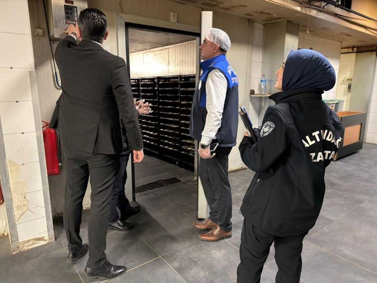 Altındağ Belediyesi Zabıta Müdürlüğü'nden yılbaşı denetimi