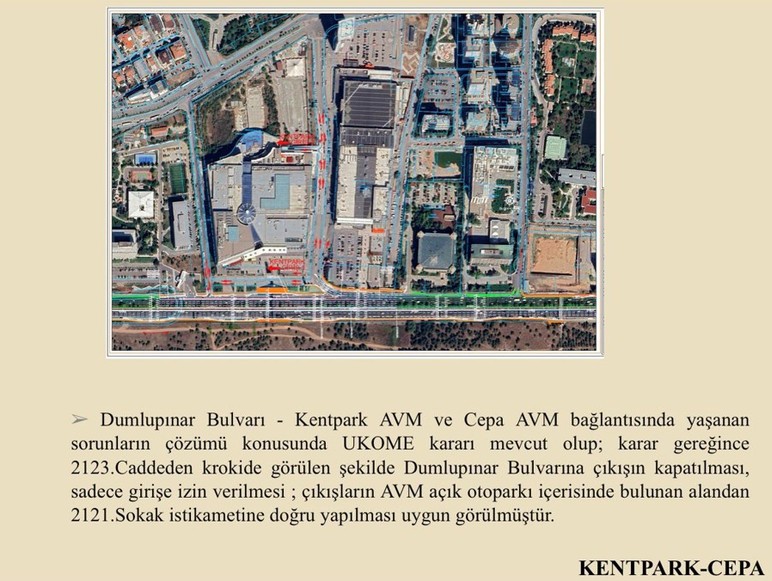 ABB, Cepa AVM ve Kentpark AVM çevresindeki trafik sıkışıklığı için harekete geçti!