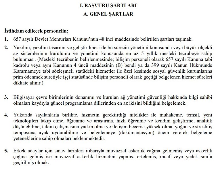 Ankara Yıldırım Beyazıt Üniversitesi sözleşmeli personel alımına başladı