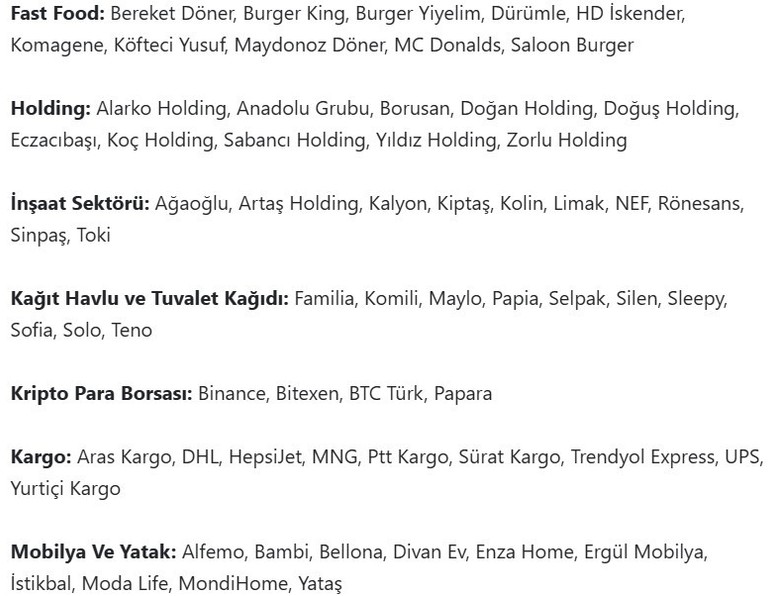Türkiye'nin en itibarlı markaları belirlendi - Resim : 2