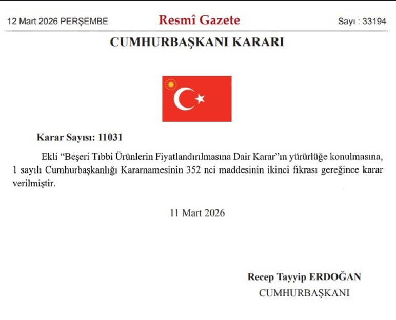 Resmi Gazete'de yayımlandı: İlaç fiyatlandırmasında kullanılan avro kurunda değişiklik!
