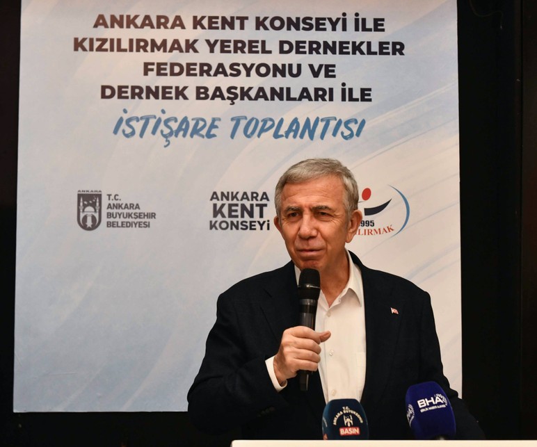 ABB Başkanı Yavaş Kızılırmak Yerel Dernekler Federasyonu ve bağlı derneklerin yöneticileriyle bir araya geldi! - Resim : 3