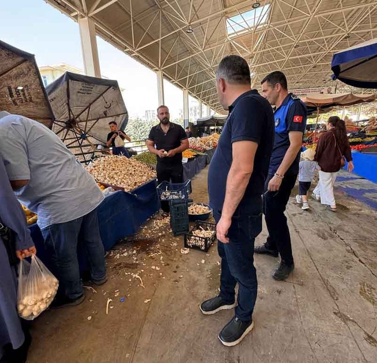 Pursaklar Belediye Başkanı Ertuğrul Çetin'den hem denetim hem ziyaret