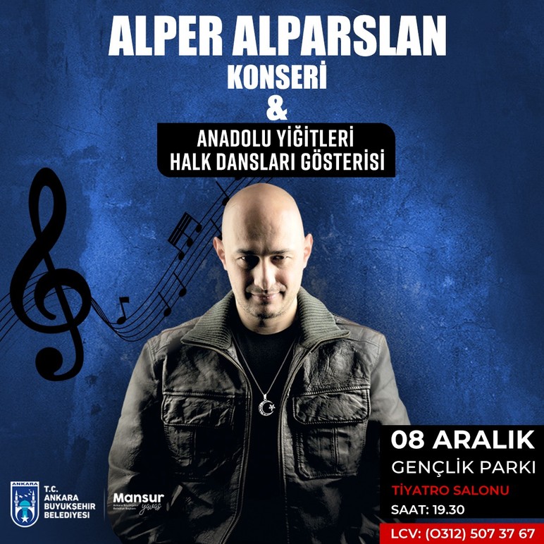 Ankara Büyükşehir Belediyesi aralık ayında 4 günlük konser programını duyurdu! - Resim : 2