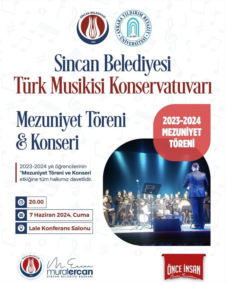 Sincan Belediyesi Musiki Konservatuvar Öğrencileri konser verecek