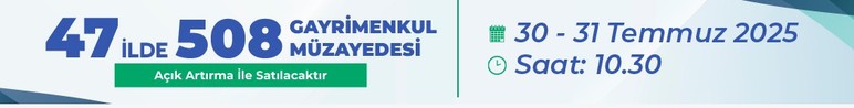 TOKİ Ankara dahil 47 ilde 508 gayrimenkulü açık artırma ile satışa çıkaracak!