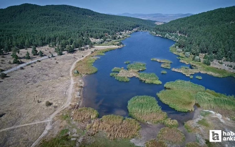 Türkiye'nin 23. tabiat parkı Ankara merkeze 110 km mesafede bulunuyor