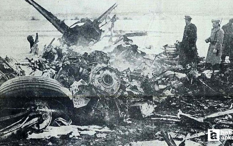 Türkiye'de ilk sivil uçak kazası tam 75 yıl önce Etimesgut'ta olmuş!