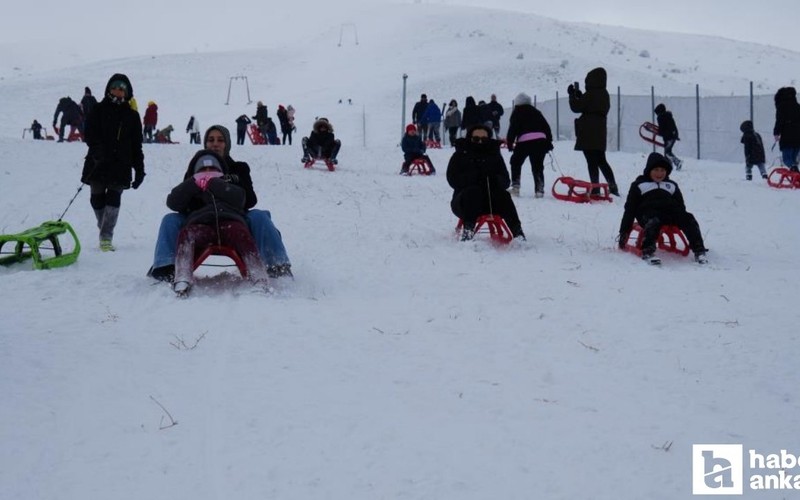 Başkentliler yılbaşı tatili için oraya akın etti: Ankara'ya 20 kilometre uzaklıkta!