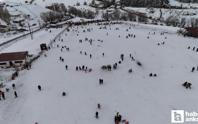 Ankara'ya sadece 20 kilometre uzaklıkta: Sömestrde ziyaretçi akınına uğruyor!