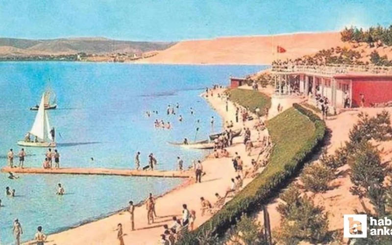 Geçmiş yıllarda Ankara'da plaj varmış! Bu sahil yazın yıldızıydı