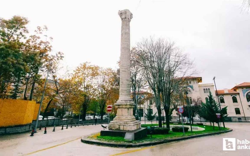 1934'te yeri değişen Julianus Sütunu Ankara'nın Roma dönemine ışık tutuyor