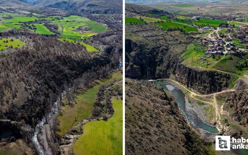 Ankara'nın açık ara en güzel kanyonu burası: Saklı cennet iki ilçeyi birbirine düşürdü!