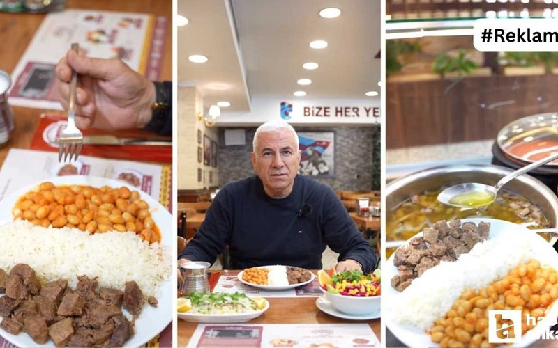 Karadeniz'in favori üçlüsü Ankara'da: 'İspir Kuru Fasulye -Kavurma -Pilav'