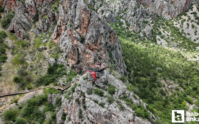 Doğanın kalbinde saklı gizli kanyon: Ankara'ya 3 saat uzaklıkta!