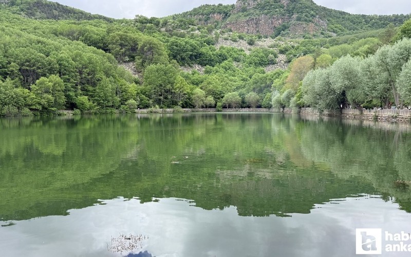 Çubuk Karagöl Tabiat Parkı, doğa manzarasıyla ziyaretçilerinden tam not alıyor