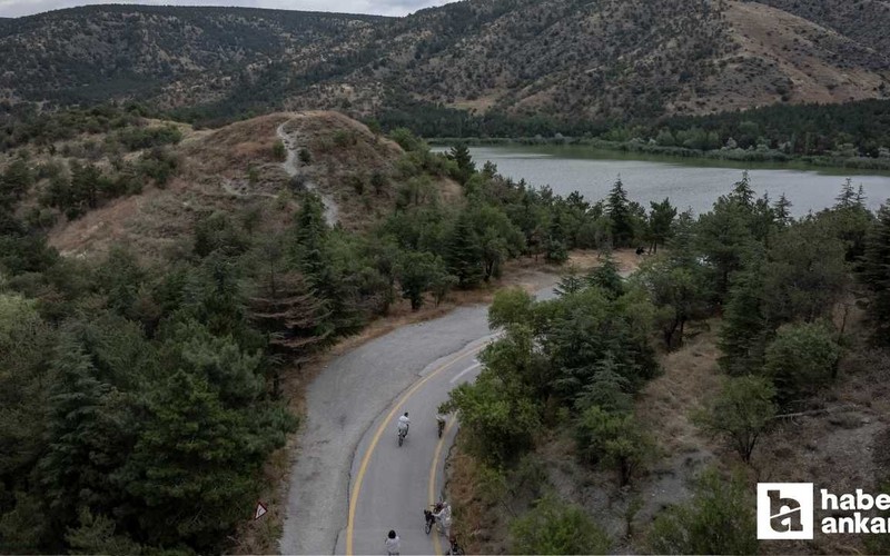 Denizi olmayan Ankara'da ormanın içinde saklı göl: Şehrin göbeğinde gizli cennet!