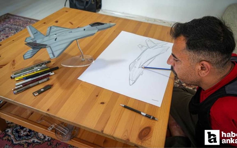 Ankara'da bir başarı hikayesi: İki kolunu kaybetti, çocuk esirgeme yurdunda büyüdü, KAAN'ın görsel modelleyicisi oldu!
