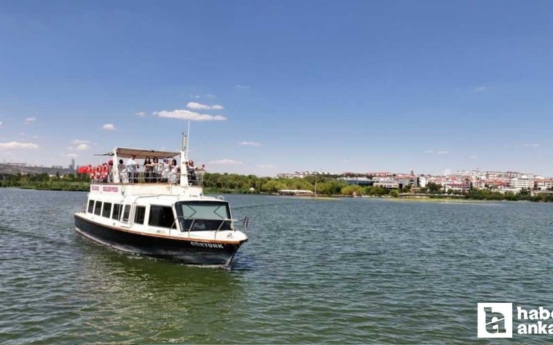 Deniz yok diye üzülmeyin! Ankara'da tekne sefası burada yapılıyor