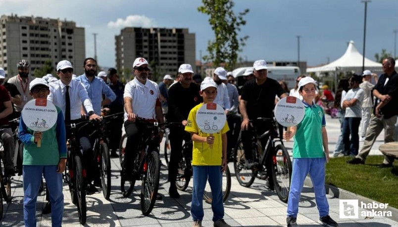 Sincan Park’ta Dünya Bisiklet Günü etkinliği düzenlendi