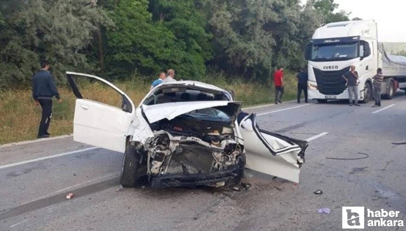 Kızılcahamam'da feci kaza! Anne ile kızı hayatını kaybetti!