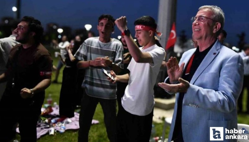 Mansur Yavaş, Türkiye Portekiz maçını birlikte izlemeye davet etti! Haydi Türkiye zafere!