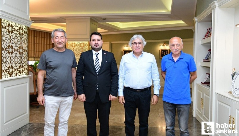 Kahramankazan Belediye Başkanı Çırpanoğlu’na CHP Eski İl Başkan Yardımcısından ziyaret