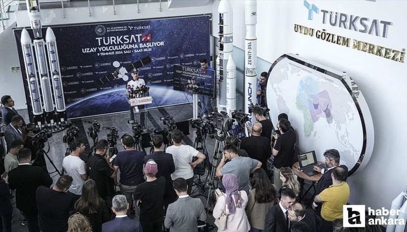 Türksat 6A uydusu SpaceX’in roketi ile fırlatılacak! Geri sayım başladı