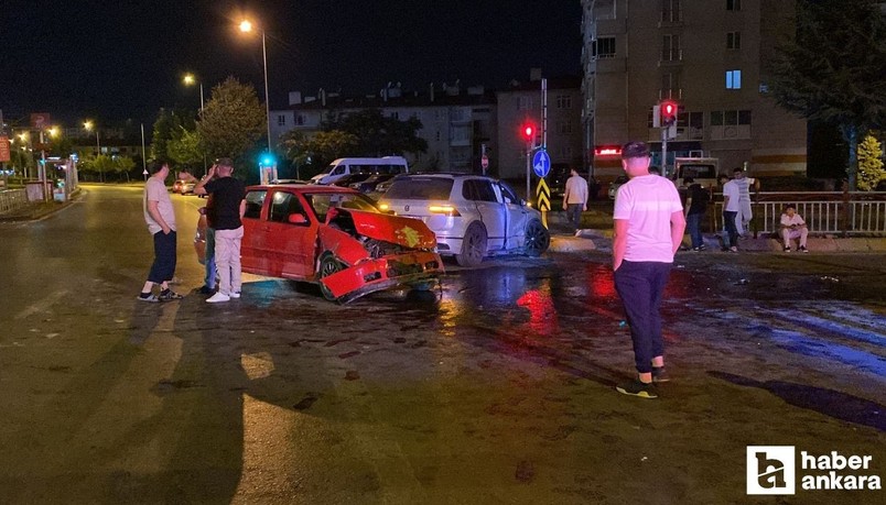 Kayseri’de otomobil kazası! 4 yaralı var