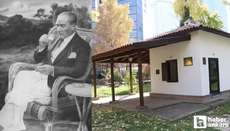 Ankara'da kimsenin bilmediği Atatürk Kulübesi! O meşhur fotoğrafı burada çekilmiş!