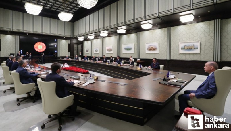 Cumhurbaşkanlığı Kabine toplantısı başladı