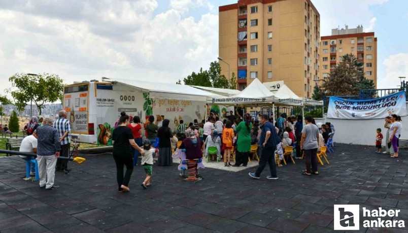 ABB'nin çocuk etkinlik aracı kültür ve sanat etkinliklerini çocuklarla buluşturuyor