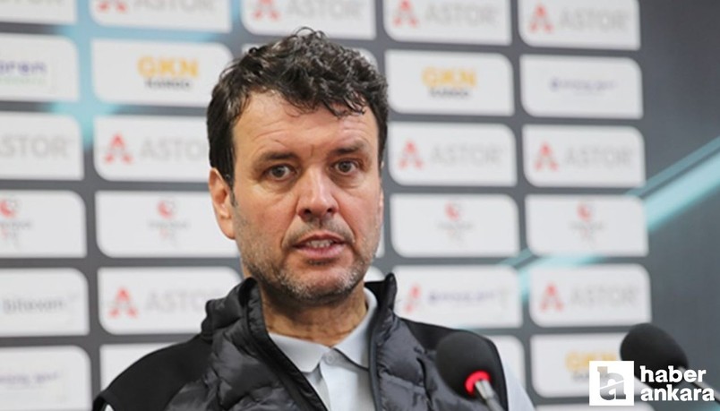 Ankaragücü Teknik Direktörü Arslan'dan transfer açıklaması