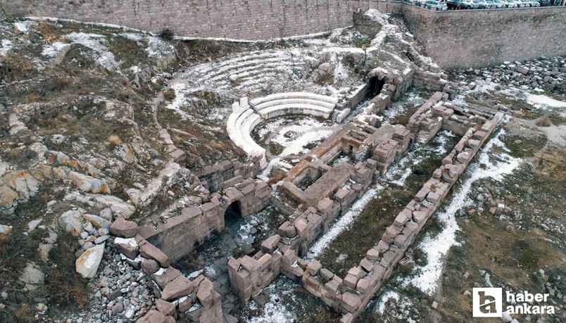 Ankara'da Antik Roma Tiyatrosu canlı bir tarih olarak varlığını sürdürüyor