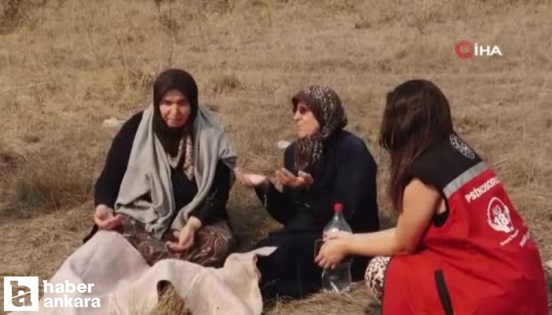 Kızılcahamam’daki yangının tanığı: Çok korktum