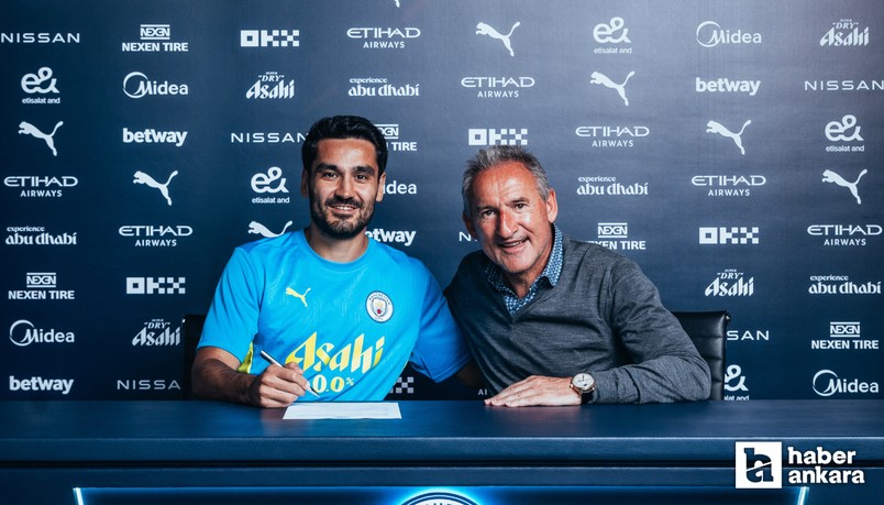 Adı Galatasaray ile anılan İlkay Gündoğan yeniden Manchester City'e gitti