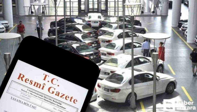 Motorlu Kara Taşıtlarının Ticareti Hakkındaki Yönetmelik Resmi Gazete'de yayımlandı