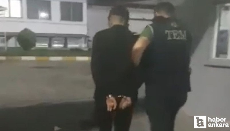 Kırıkkale'de terör örgütü adına suç işleyen şahıs yakalandı!