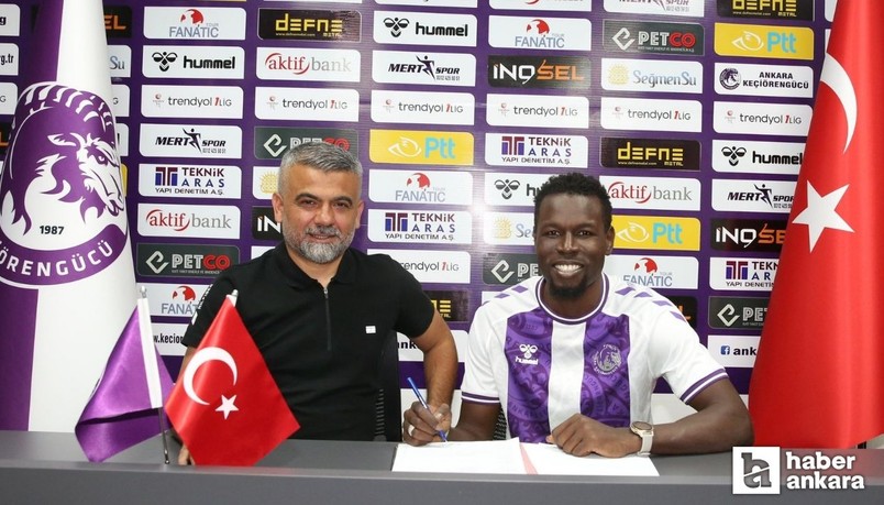 Ankara Keçiörengücü Mame Diouf'u transfer ettiğini duyurdu