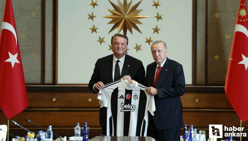 Cumhurbaşkanı Erdoğan Beşiktaş'ı kabul etti!