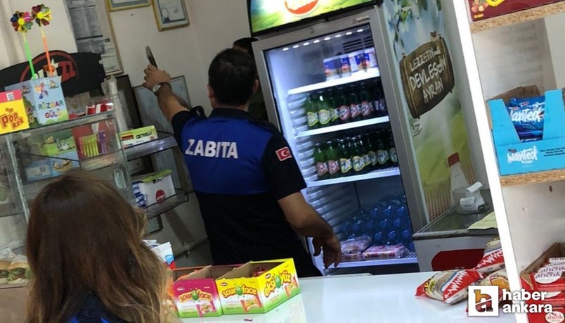 Pursaklar Belediyesi öğrenci sağlığı için okul kantinlerini denetliyor
