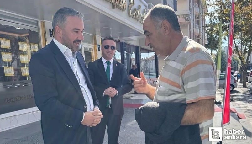 Pursaklar Belediye Başkanı Çetin vatandaşlarla istişareye devam ediyor