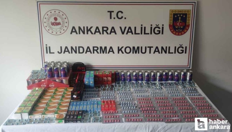 Ankara Kızılcahamam'da kaçakçılık operasyonunda 1 kişi yakalandı!