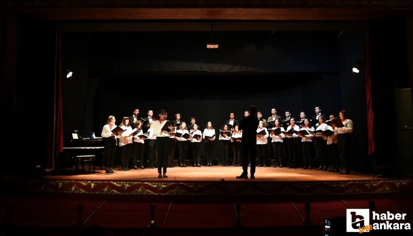 Mamak Belediyesi Başkent Flarmoni Çok Sesli Korosu konserine ev sahipliği yaptı