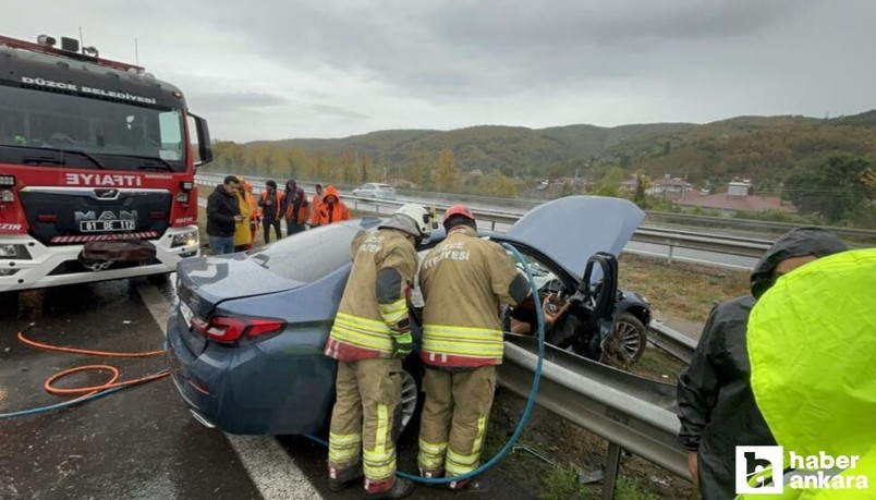 Anadolu Otoyolu’nun Ankara istikametinde 2 kaza: 7 yaralı